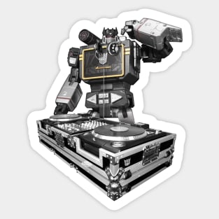 Transformers: GEN 1 - Soundwave - Hip-hop Turntables Sticker